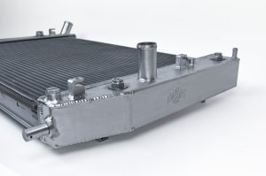 Chevrolet C6 Radiator - CSF - High Performance All-Aluminum - Smooth Satin Finish - `05-`13