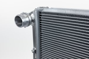 Porsche Cayenne Performance Radiator - CSF - Heavy-Duty, All-Aluminum, 2-Row 42mm Core - Satin - `03-`10