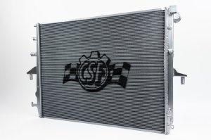 Porsche Cayenne Performance Radiator - CSF - Heavy-Duty, All-Aluminum, 2-Row 42mm Core - Satin - `03-`10