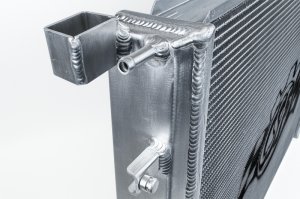 Porsche Cayenne Performance Radiator - CSF - Heavy-Duty, All-Aluminum, 2-Row 42mm Core - Satin - `03-`10