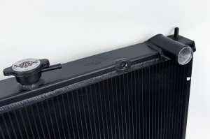 Nissan GT-R Radiator - CSF - High-Performance All-Aluminum - Black - `99-`02 Nissan GT-R Radiator - CSF - High-Performance All-Aluminum - Black - `99-`02