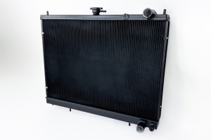 Nissan GT-R Radiator - CSF - High-Performance All-Aluminum - Black - `99-`02 Nissan GT-R Radiator - CSF - High-Performance All-Aluminum - Black - `99-`02