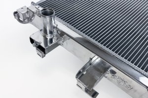 Ford Focus RS Radiator - CSF - Aluminum, Triple Pass, 2-Row Core, B-Tube Technology - `16-`18