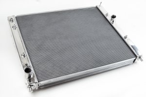 Cadillac CTS-V Radiator - CSF - High-Performance All-Aluminum with 2-Row 42mm Core and B-Tube Technology - Smooth Satin Finish - `09-`14
