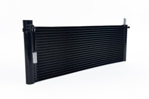 Ford Raptor Transmission Oil Cooler - CSF - CSF #8101, 1-Row Super-High Pressure 32mm 10-Channel Microtube, 20 Rows of 8mm Tall Multi-Louvered Fins - Black - `09-`14
