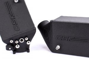 BMW M6 Charge-Air-Cooler Set - CSF - Twin Charge-Air-Cooler, 28% Larger Core - Crinkle Black - `12-`18