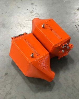 BMW M6 Charge-Air Cooler Set - CSF - Twin - Fire Orange - `12-`18