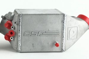 BMW M5 Charge-Air Cooler Set - CSF - Twin Charge-Air-Cooler, 28% Larger Core, Drop-In Fit - Raw Finish - `12-`16