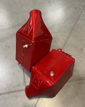 BMW M5 Charge-Air Cooler Set - CSF - Twin - Sahkir Orange - `12-`16