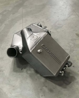 BMW M5 Charge Air Cooler Set - CSF - Twin - Smoke Silver - `12-`16