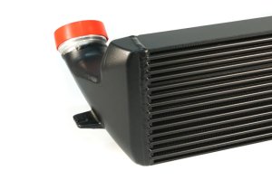 BMW 335i High Performance Intercooler - CSF - Stepped Core Bar/Plate - Black - `04-`13