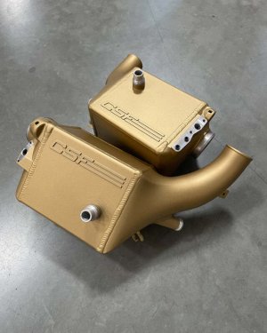BMW M5 Charge-Air-Cooler Set - CSF - Twin - Carbon Gold Gloss - `16-`21