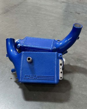 BMW M8 Charge Air Coolers - CSF - Twin - Marina Bay Blue - `17-`21
