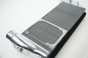 Ferrari Pista Intercooler System - CSF - High Performance Intercooler System - Thermal Black - Black - `19-`20