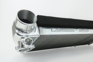 Ferrari Pista Intercooler System - CSF - High Performance Intercooler System - Thermal Black - Black - `19-`20