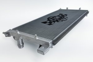 Ford Ranger Radiator - CSF - Heavy Duty All-Aluminum, 2-Row 42mm Core, Ultra-Efficient 5mm Fins, B-Tube Technology - Hand Brushed Satin - `24-`27