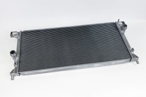 Ford Ranger Radiator - CSF - Heavy Duty All-Aluminum, 2-Row 42mm Core, Ultra-Efficient 5mm Fins, B-Tube Technology - Hand Brushed Satin - `24-`27