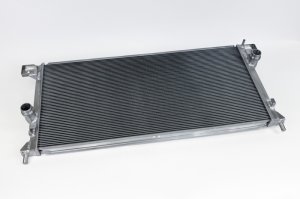 Ford Ranger Radiator - CSF - Heavy Duty All-Aluminum, 2-Row 42mm Core, Ultra-Efficient 5mm Fins, B-Tube Technology - Hand Brushed Satin - `24-`27