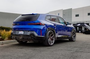 BMW X6M Charge-Air Cooler - CSF - OEM+ Crinkle Black Finish - Crinkle Black - `14-`27