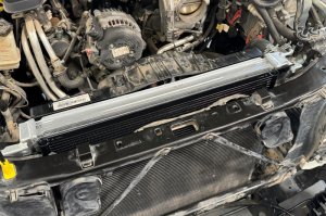 Jeep Wrangler Transmission Oil Cooler - CSF - High-Performance - Black - `18-`24