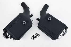 BMW M5 Charge Air Coolers - CSF - G9X Series - Crinkle Black - `25-`27