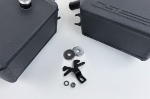 BMW M5 Charge Air Coolers - CSF - G9X Series - Crinkle Black - `25-`27