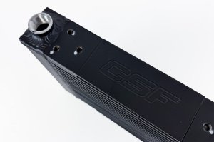 Ford GT Transmission Oil Cooler Kit - CSF - High-Performance - Satin Black - `05-`06