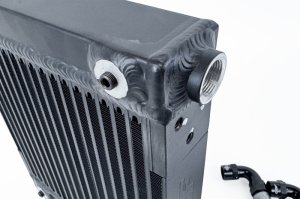 Ford GT Transmission Oil Cooler Kit - CSF - High-Performance - Satin Black - `05-`06
