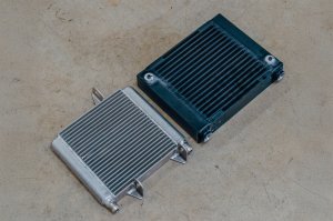 Ford GT Transmission Oil Cooler Kit - CSF - High-Performance - Satin Black - `05-`06