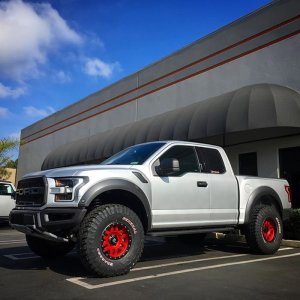Ford Raptor Suspension Lift Kit - Camburg - Spring Preload Spacer Kit - Black - `17-`20