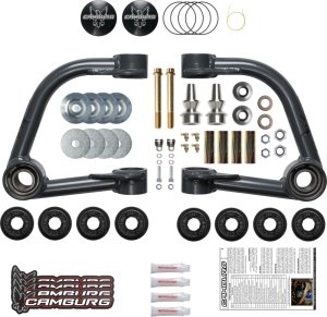 Ford Ranger Suspension Control Arm Kit - Camburg - 1.25in Performance Uniball (w/ covers) - `19-`23