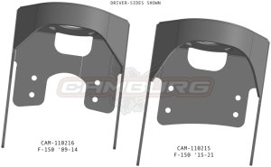 Ford F-150 Coilover Suspension Kit - Camburg - Raptor Conversion Weld-in Coil Bucket - Black - `09-`14