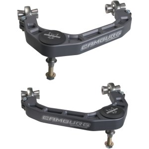 Ford F-150 Suspension Control Arm Kit - Camburg - KINETIK V2 Performance Billet Uniball - Gun Metal Gray - `04-`20