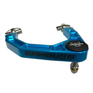 Ford Raptor Suspension Control Arm Kit - Camburg - KINETIK V2 Performance Billet Uniball - Blue - `17-`24