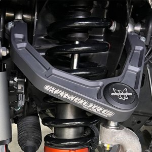 Ford Raptor Suspension Control Arm Kit - Camburg - KINETIK V2 Performance Billet Uniball - Gun Metal Gray - `17-`23