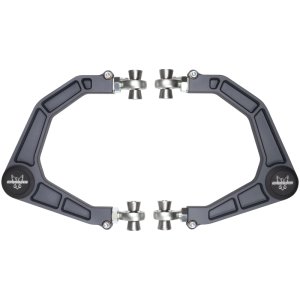 Ford Raptor Suspension Control Arm Kit - Camburg - KINETIK V2 Performance Billet Uniball - Gun Metal Gray - `17-`23