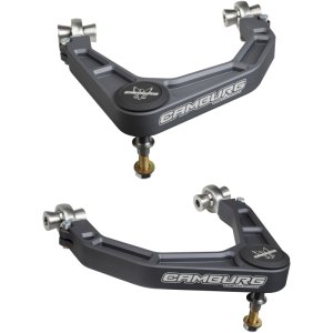 Ford Raptor Suspension Control Arm Kit - Camburg - KINETIK V2 Performance Billet Uniball - Gun Metal Gray - `17-`23 Ford Raptor Suspension Control Arm Kit - Camburg - KINETIK V2 Performance Billet Uniball - Gun Metal Gray - `17-`23