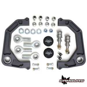 Ford Ranger Suspension Control Arm Kit - Camburg - KINETIK V2 - Gun Metal Gray - `19-`23