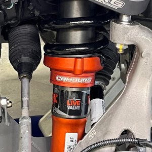 Ford Raptor Suspension Lift Kit - Front - Camburg - 1in Preload Spacer - Black - `21-`23 Ford Raptor Suspension Lift Kit - Front - Camburg - 1in Preload Spacer - Black - `21-`23