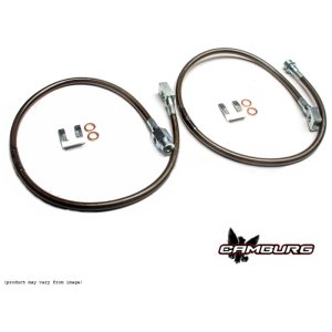 Ford Ranger Edge Brake Line Kit - Front - Camburg - Extended Length, Teflon-lined, Stainless Steel Braided, Kevlar Reinforced - `01-`12