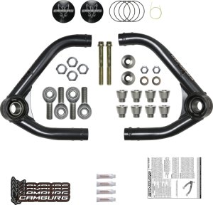 Chevrolet Colorado ZR2 Suspension Control Arm Kit - Front - Camburg - 1.25in Performance Heim/Uniball (w/ covers) - `17-`22