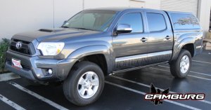 Toyota Tacoma Performance Spindle Kit - Front - Camburg - CNC Machined 4 in Lift 3/4 in wider per side - Powder-coated finish - `05-`23