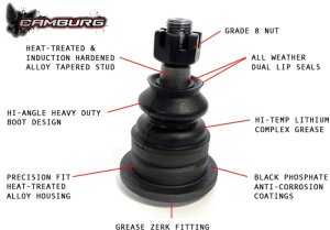 Toyota Tundra Suspension Control Arm Kit - Camburg - Performance X-Joint - `07-`21