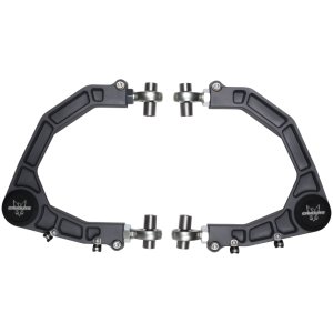 Toyota Tundra Suspension Control Arm Kit - Camburg - KINETIK V2 Performance Billet Uniball - Gun Metal Gray - `22-`23