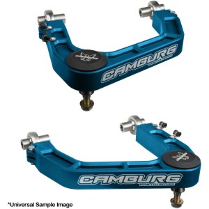 Toyota Landcruiser 300 Suspension Control Arm Kit - Camburg - KINETIK V2 Performance Billet Uniball - Blue - `22-`23
