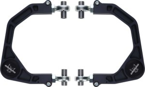 Toyota Landcruiser 300 Suspension Control Arm Kit - Camburg - KINETIK V2 Performance Billet Uniball - Gun Metal Gray - `22-`23