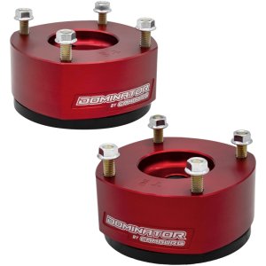 Toyota Tundra Coil Spring Spacer Kit - Front - Camburg - Dominator Preload System - Red - `07-`21