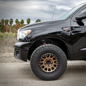 Toyota Tundra Coil Spring Spacer Kit - Front - Camburg - Dominator Preload System - Red - `07-`21