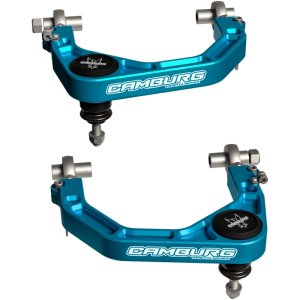 Toyota Tacoma Suspension Control Arms - Camburg - KINETIK V2 Performance Billet X-Joint XL - Blue - `24-`25