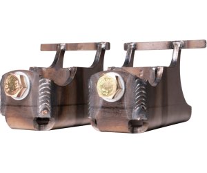 Ram 3500 Shock Absorber Mounts - Front - Carli - Dominator Lower Weld In - `13-`23